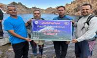اعضای گروه کوهنوردی همکاران به قله سبلان صعود کردند.