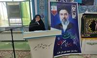  سخنرانی رئیس مرکز شهید مطهری در پیش از خطبه‌های نماز جمعه شهر آب‌بر     