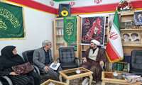 دیدار با امام جمعه شهرستان خرمدره 