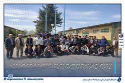 بازدید دانش آموزان پایه‌ی نهم دبیرستان غیر دولتی مهر ابهر از کارگاه‌های مرکز آموزش فنی و حرفه‌ای شهید چمران ابهر و خرم دره 